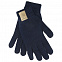 Перчатки Classic Foundation Label, синие с логотипом в Балашихе заказать по выгодной цене в кибермаркете AvroraStore