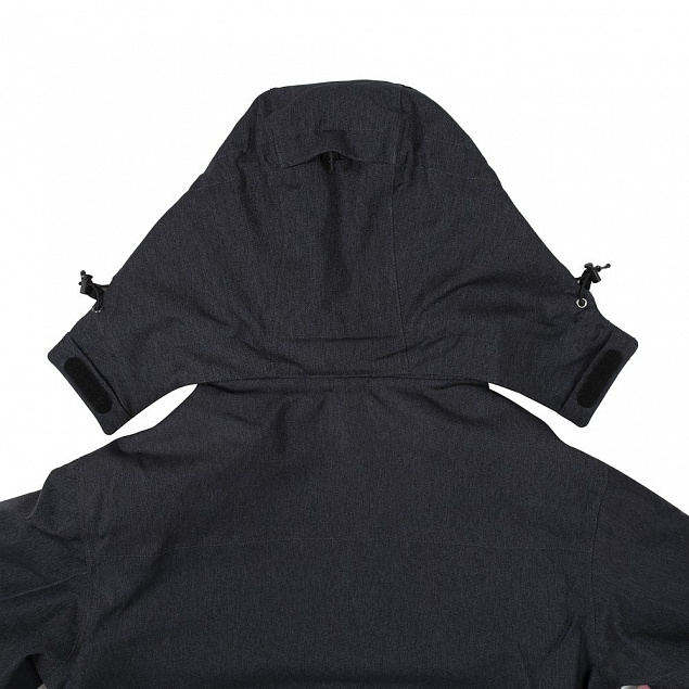 Куртка-трансформер мужская Avalanche, темно-серая с логотипом в Балашихе заказать по выгодной цене в кибермаркете AvroraStore