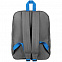 Рюкзак Sensa, серый с синим с логотипом в Балашихе заказать по выгодной цене в кибермаркете AvroraStore