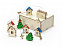 Елочная гирлянда с лампочками Новогодняя в деревянной подарочной коробке с логотипом в Балашихе заказать по выгодной цене в кибермаркете AvroraStore