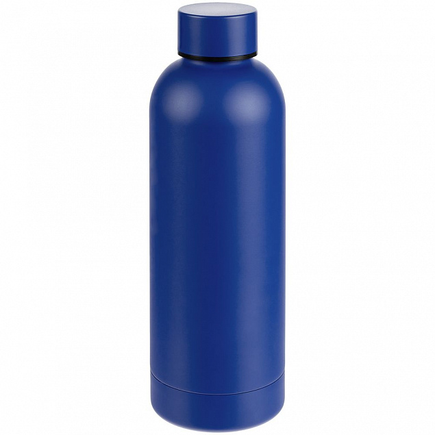 Термобутылка Glendale, синяя с логотипом в Балашихе заказать по выгодной цене в кибермаркете AvroraStore