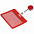 Чехол для карточки с ретрактором Devon, красный с логотипом в Балашихе заказать по выгодной цене в кибермаркете AvroraStore