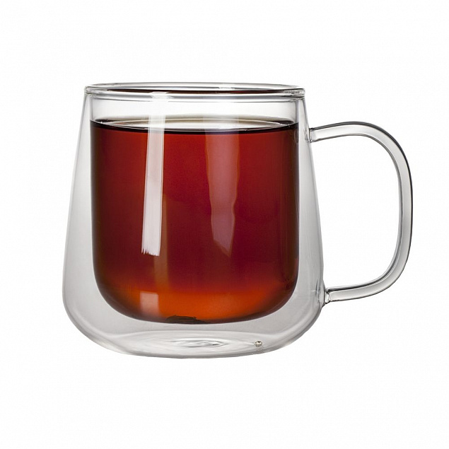 Чашка с двойными стенками Glass First с логотипом в Балашихе заказать по выгодной цене в кибермаркете AvroraStore
