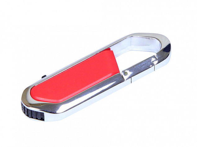 USB 2.0- флешка на 8 Гб в виде карабина с логотипом в Балашихе заказать по выгодной цене в кибермаркете AvroraStore