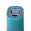 Внешний аккумулятор Easy Shape 2000 мАч, бирюзовый с логотипом в Балашихе заказать по выгодной цене в кибермаркете AvroraStore