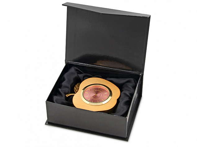 Часы настольные «Золотое яблоко» с логотипом в Балашихе заказать по выгодной цене в кибермаркете AvroraStore
