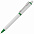 Ручка шариковая Raja, зеленая с логотипом в Балашихе заказать по выгодной цене в кибермаркете AvroraStore