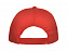 Бейсболка Basica, красный с логотипом в Балашихе заказать по выгодной цене в кибермаркете AvroraStore