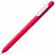 Ручка шариковая Slider, розовая с белым с логотипом в Балашихе заказать по выгодной цене в кибермаркете AvroraStore