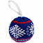 Шарик новогодний «СКА», синий с логотипом в Балашихе заказать по выгодной цене в кибермаркете AvroraStore