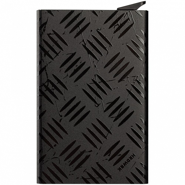 Футляр для пластиковых карт Hard Work Black с логотипом в Балашихе заказать по выгодной цене в кибермаркете AvroraStore