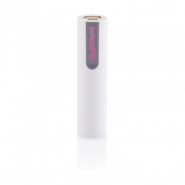 Зарядное устройство 2200 mAh, розовый с логотипом в Балашихе заказать по выгодной цене в кибермаркете AvroraStore
