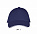 Бейсболка LONG BEACH,Синий/ Белый  с логотипом в Балашихе заказать по выгодной цене в кибермаркете AvroraStore