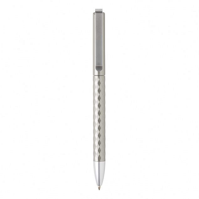 Ручка X3.1, серый с логотипом в Балашихе заказать по выгодной цене в кибермаркете AvroraStore