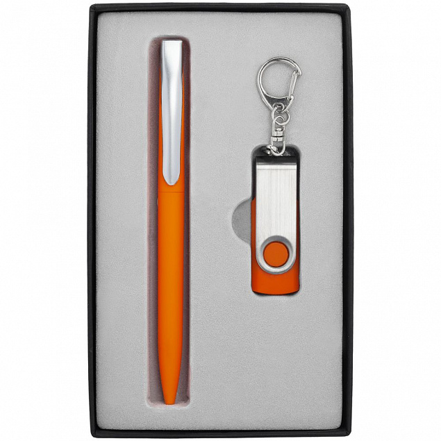 Набор Twist Classic, оранжевый, 8 Гб с логотипом в Балашихе заказать по выгодной цене в кибермаркете AvroraStore