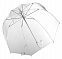 Прозрачный зонт-трость Clear с логотипом в Балашихе заказать по выгодной цене в кибермаркете AvroraStore