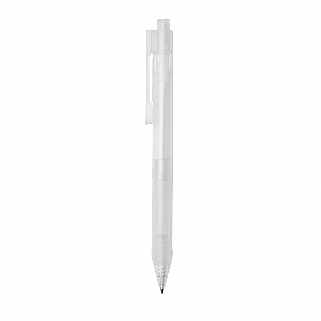 Ручка X9 с матовым корпусом и силиконовым грипом с логотипом в Балашихе заказать по выгодной цене в кибермаркете AvroraStore