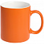 Кружка Promo матовая, оранжевая с логотипом в Балашихе заказать по выгодной цене в кибермаркете AvroraStore