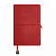 Ежедневник недатированный Fusion, А5, красный, кремовый блок, красный срез с логотипом в Балашихе заказать по выгодной цене в кибермаркете AvroraStore