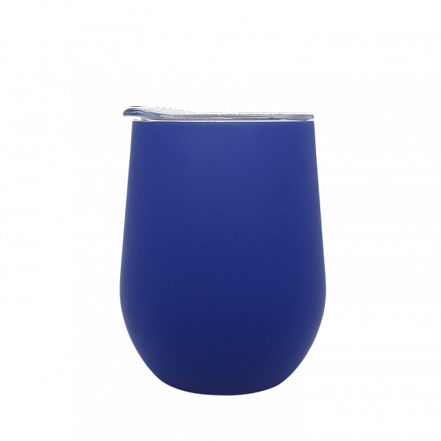 Кофер софт-тач CO12s (синий) с логотипом в Балашихе заказать по выгодной цене в кибермаркете AvroraStore