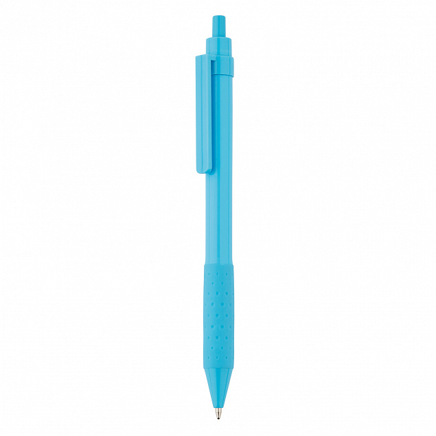 Ручка X2, синий с логотипом в Балашихе заказать по выгодной цене в кибермаркете AvroraStore