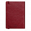 Ежедневник недатированный Boomer, А5,  красный, кремовый блок, без обреза с логотипом в Балашихе заказать по выгодной цене в кибермаркете AvroraStore