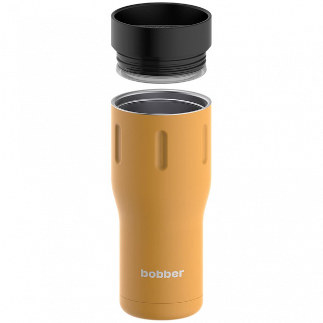 Термостакан Tumbler 470, вакуумный, оранжевый с логотипом в Балашихе заказать по выгодной цене в кибермаркете AvroraStore