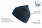 Шапка вязаная "SHINE" светоотражающая, черный, 50% переработанный полиэстер, 50% акрил  с логотипом в Балашихе заказать по выгодной цене в кибермаркете AvroraStore