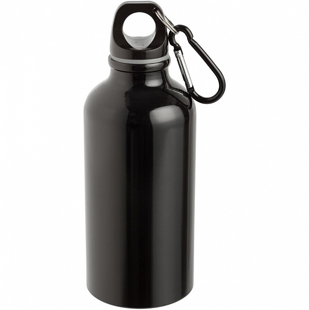 Бутылка для спорта Re-Source, черная с логотипом в Балашихе заказать по выгодной цене в кибермаркете AvroraStore