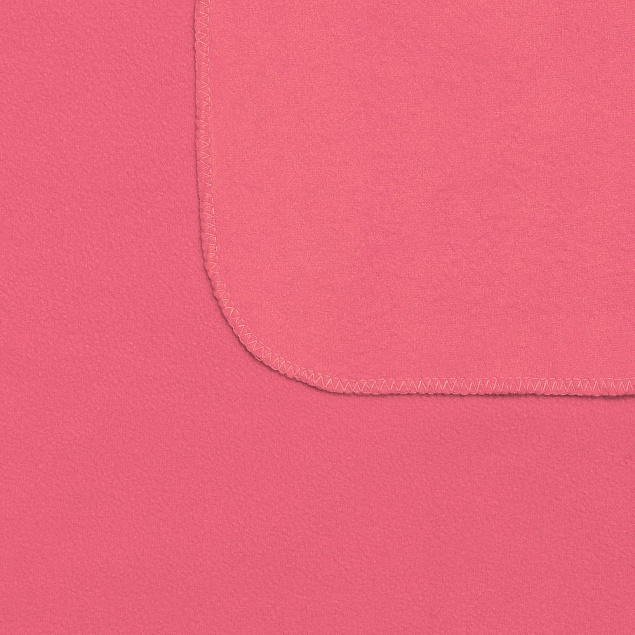 Дорожный плед Voyager, розовый (коралловый) с логотипом в Балашихе заказать по выгодной цене в кибермаркете AvroraStore