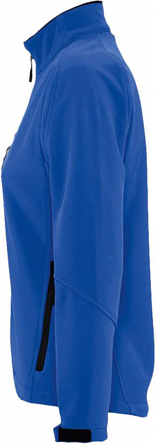 Куртка женская на молнии ROXY 340 ярко-синяя с логотипом в Балашихе заказать по выгодной цене в кибермаркете AvroraStore