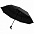 Складной зонт Dome Double с двойным куполом, черный с логотипом в Балашихе заказать по выгодной цене в кибермаркете AvroraStore