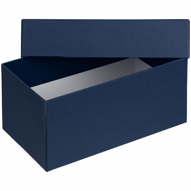 Коробка Storeville, малая, темно-синяя с логотипом в Балашихе заказать по выгодной цене в кибермаркете AvroraStore