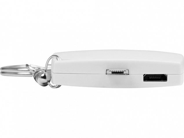 Портативное зарядное устройство-брелок Saver, 600 mAh с логотипом в Балашихе заказать по выгодной цене в кибермаркете AvroraStore