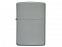 Зажигалка ZIPPO Classic с покрытием Flat Grey с логотипом в Балашихе заказать по выгодной цене в кибермаркете AvroraStore