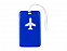 Бирка для багажа Voyage, синий с логотипом в Балашихе заказать по выгодной цене в кибермаркете AvroraStore