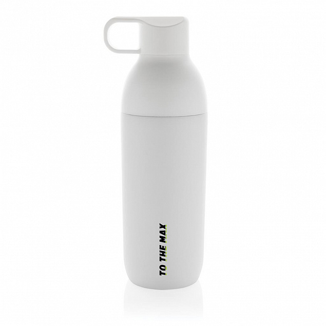 Вакуумная бутылка Flow из переработанной нержавеющей стали RCS, 500 мл с логотипом в Балашихе заказать по выгодной цене в кибермаркете AvroraStore