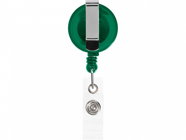 Роллер-клип Lech, зеленый с логотипом в Балашихе заказать по выгодной цене в кибермаркете AvroraStore