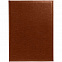 Папка адресная Nebraska, коричневая с логотипом в Балашихе заказать по выгодной цене в кибермаркете AvroraStore