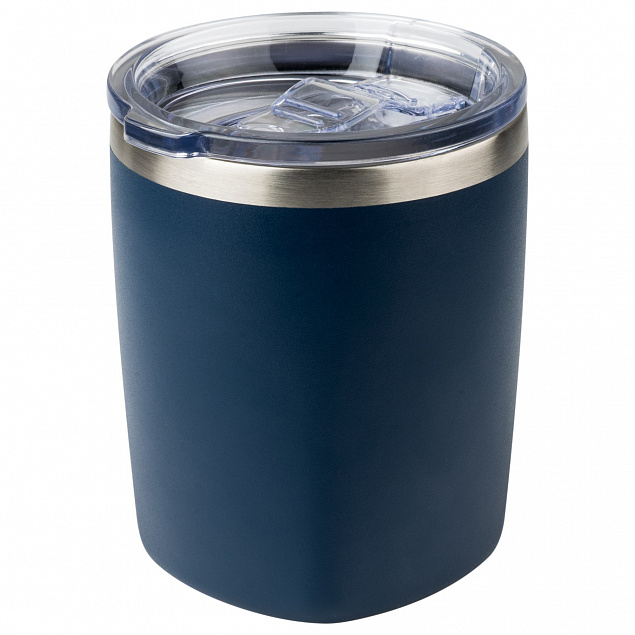 Термокружка вакуумная Portobello, Viva, 400 ml, синяя с логотипом в Балашихе заказать по выгодной цене в кибермаркете AvroraStore