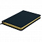 Ежедневник недатированный Joy, А5,  темно-синий, белый блок, золотой обрез с логотипом в Балашихе заказать по выгодной цене в кибермаркете AvroraStore