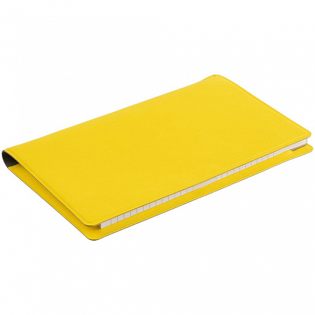 Блокнот Dual, желтый с логотипом в Балашихе заказать по выгодной цене в кибермаркете AvroraStore