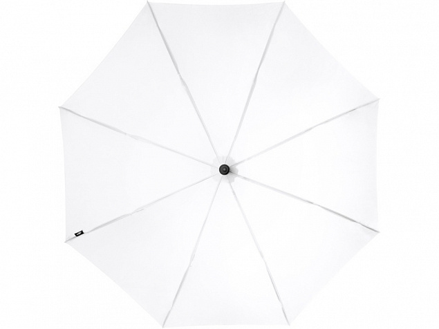 Противоштормовой зонт Noon 23 полуавтомат, белый с логотипом в Балашихе заказать по выгодной цене в кибермаркете AvroraStore