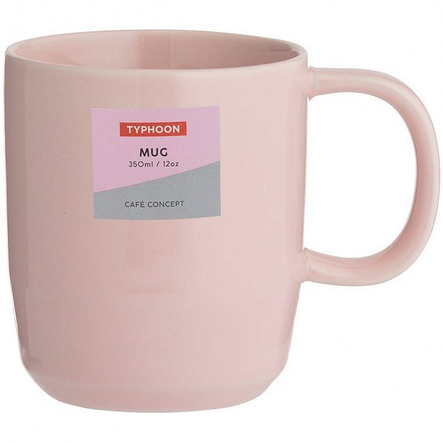 Чашка Cafe Concept, розовая с логотипом в Балашихе заказать по выгодной цене в кибермаркете AvroraStore