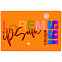 Наклейка тканевая Lunga, L,оранжевый неон с логотипом в Балашихе заказать по выгодной цене в кибермаркете AvroraStore