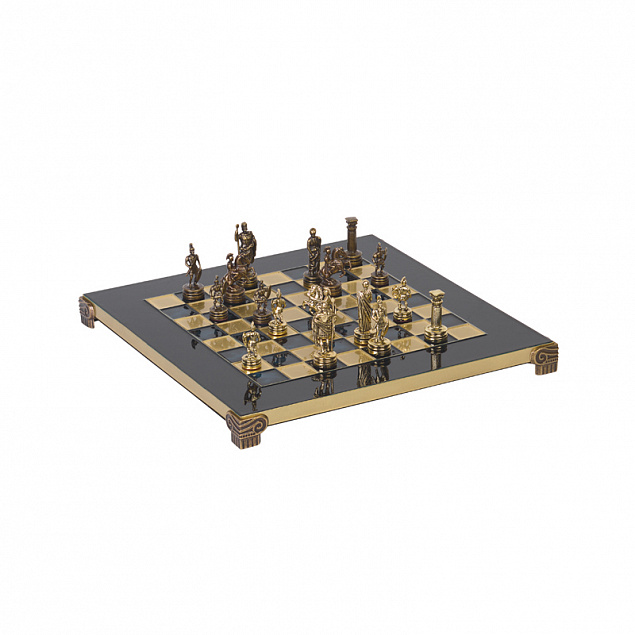 Шахматы "Битва при Коринфе" с логотипом в Балашихе заказать по выгодной цене в кибермаркете AvroraStore