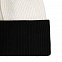 Шапка Snappy, белая с черным с логотипом в Балашихе заказать по выгодной цене в кибермаркете AvroraStore