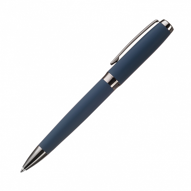 Шариковая ручка Monreal, черная с логотипом в Балашихе заказать по выгодной цене в кибермаркете AvroraStore