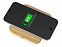 USB-хаб с беспроводной зарядкой из бамбука «Plato», 5 Вт с логотипом в Балашихе заказать по выгодной цене в кибермаркете AvroraStore