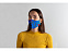 Гигиеническая маска для лица многоразовая с люверсом, для сублимации в крое с логотипом в Балашихе заказать по выгодной цене в кибермаркете AvroraStore